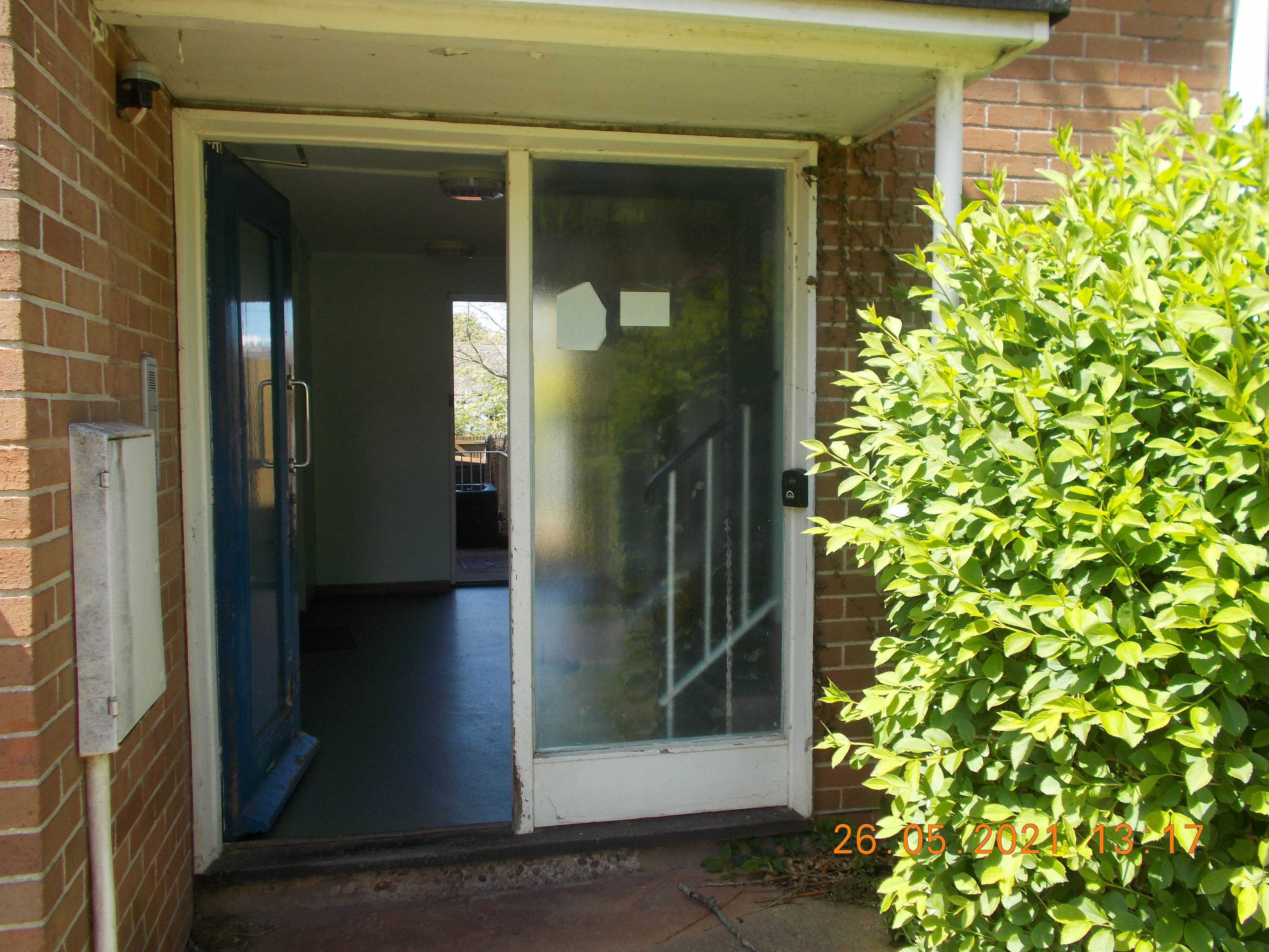Image of a door to building