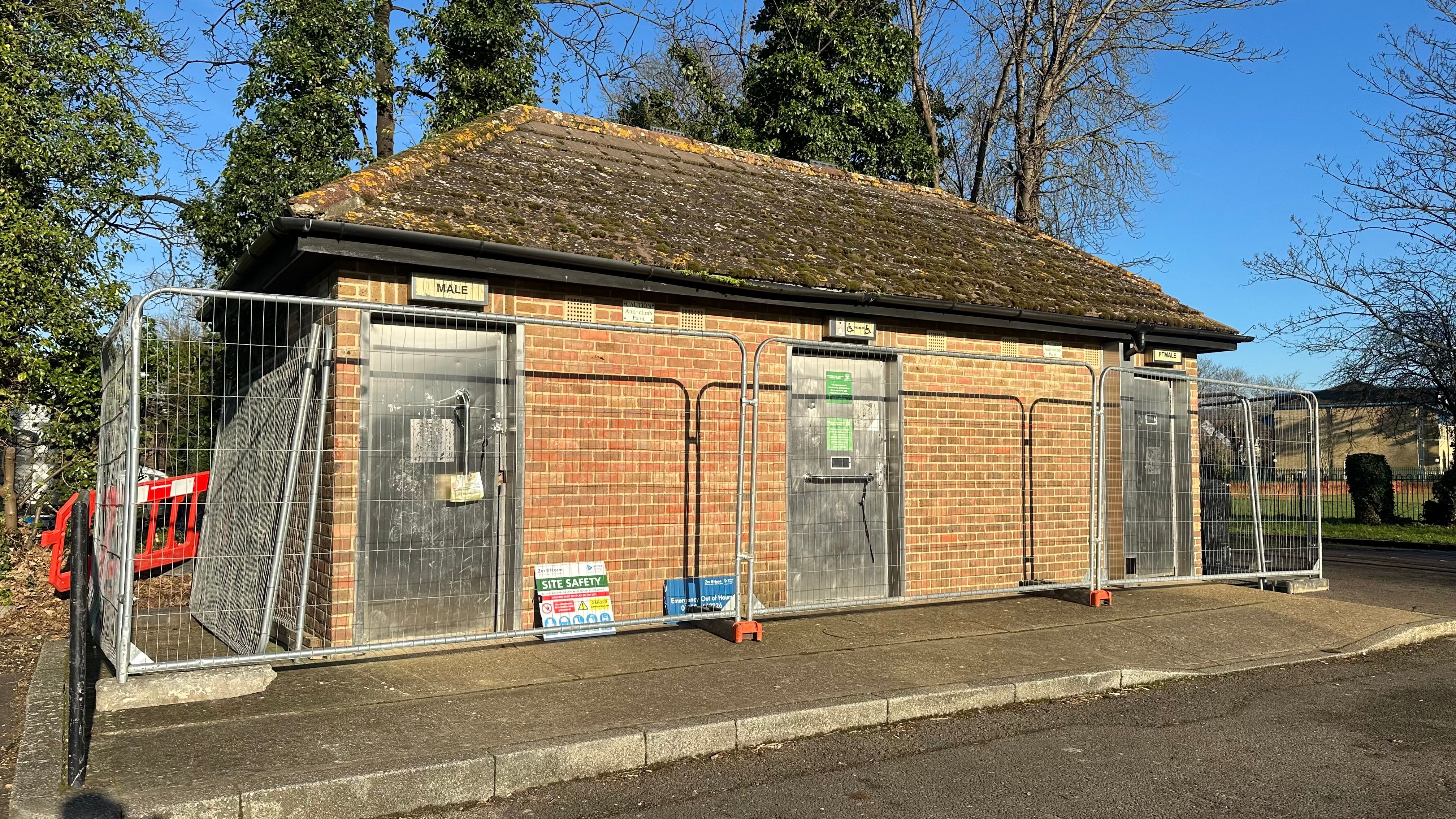The building before refurbishment
