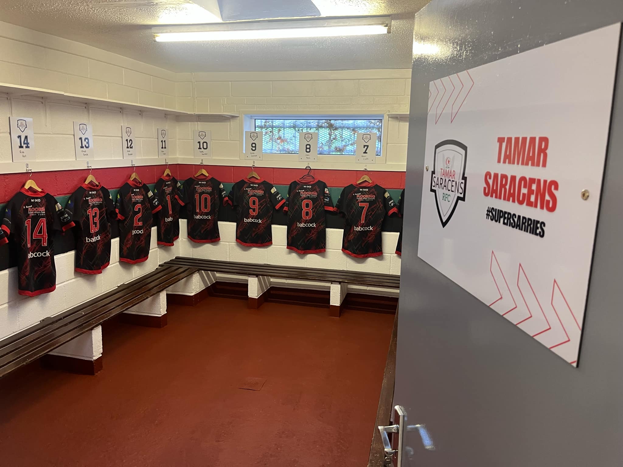 The upgraded Tamar Saracens facilities